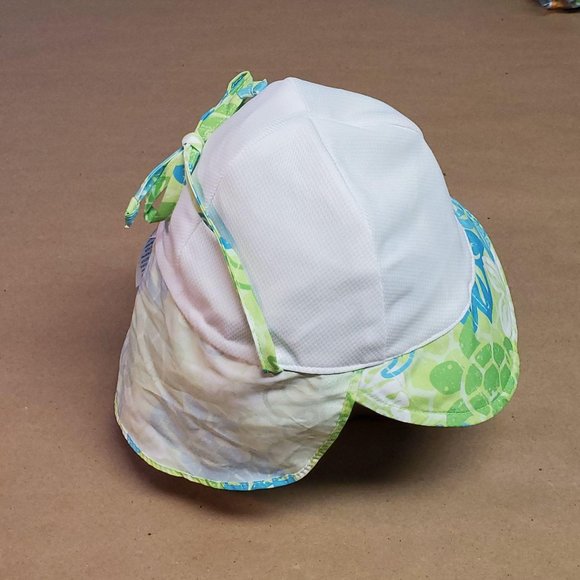 I Play Sun Protection Hat 9-18 Months Green - Picture 5 of 10